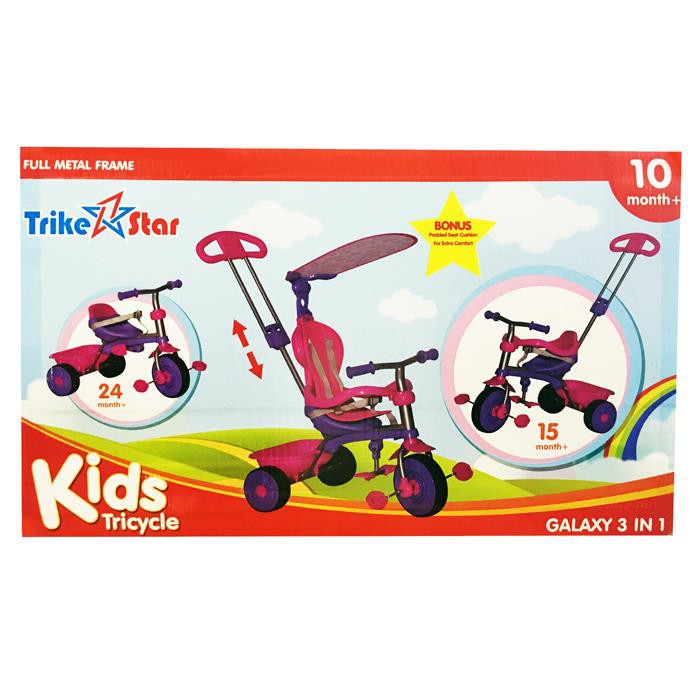 1 4 assemble trike to how in 1 3 Tricycle Trike Galaxy Star in   Babyroad