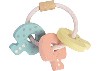 PlanToys Key Rattle Pastel
