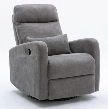 Cocoon Plush Reclining Glider Chair