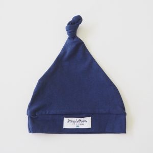 Snuggle Hunny Kids Knotted Beanie Navy
