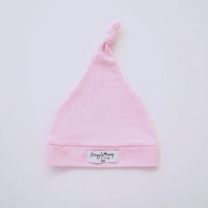 Snuggle Hunny Kids Knotted Beanie Pink