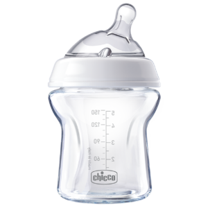 Chicco Natural Feeding Glass Bottle