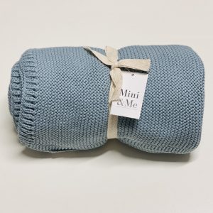 Mini & Me Cable Knit Blanket