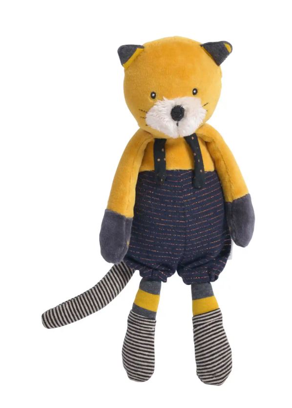 Moulin Roty Les Moustaches Lulu Yellow Cat
