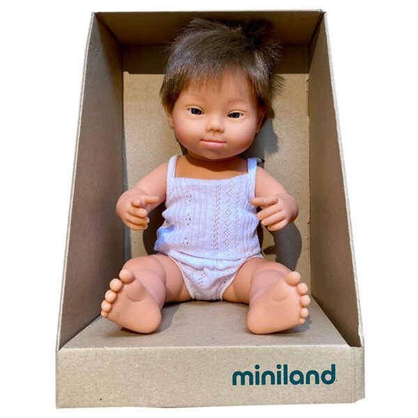 Miniland Doll Down Syndrome Boy 38cm