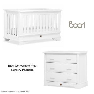 Boori Eton Convertible Plus Nursery Package