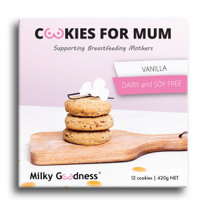 Milky Goodness Lactation Cookie Vanilla (Dairy & Soy Free)