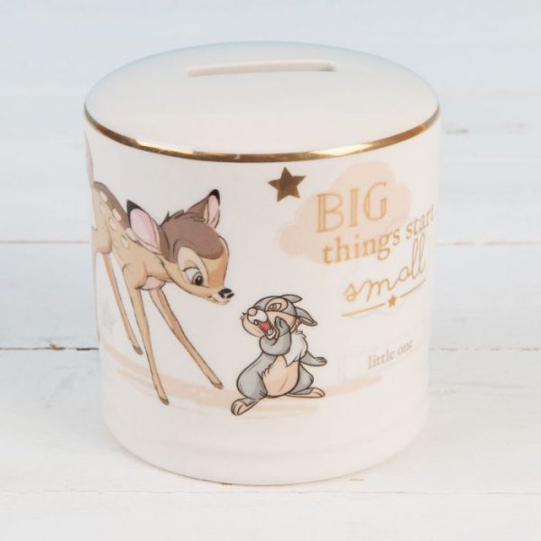 Disney Bambi Ceramic Money Box