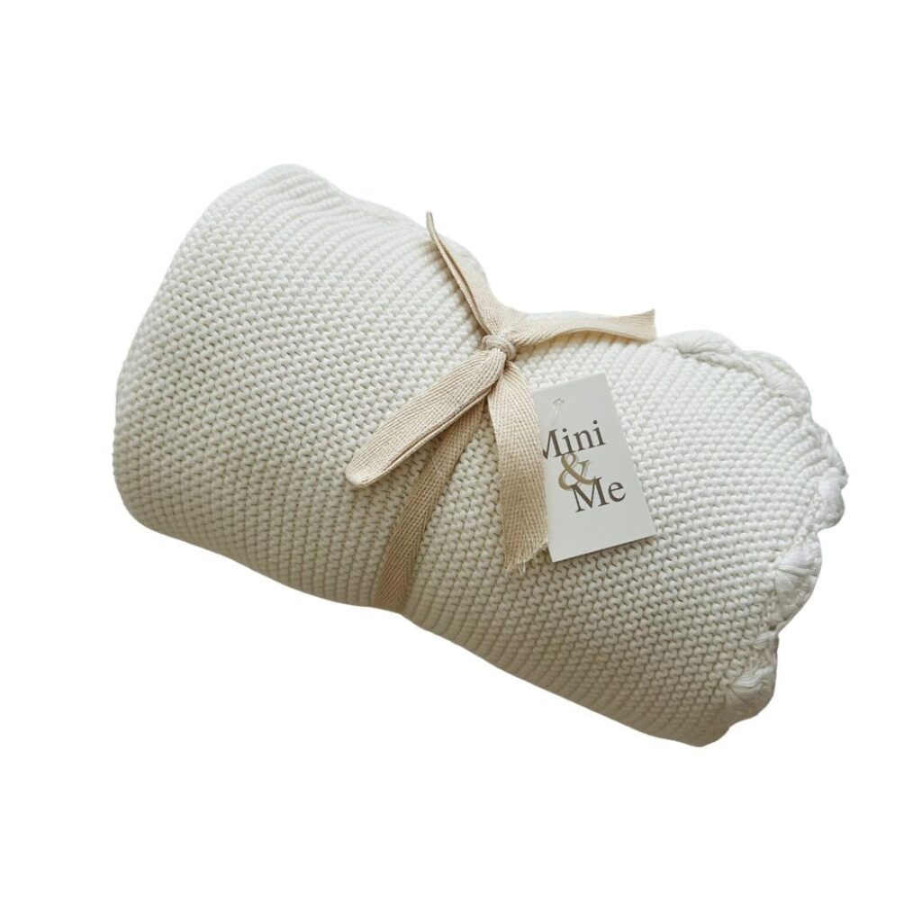 Mini & Me Shell Baby Blanket Seashell
