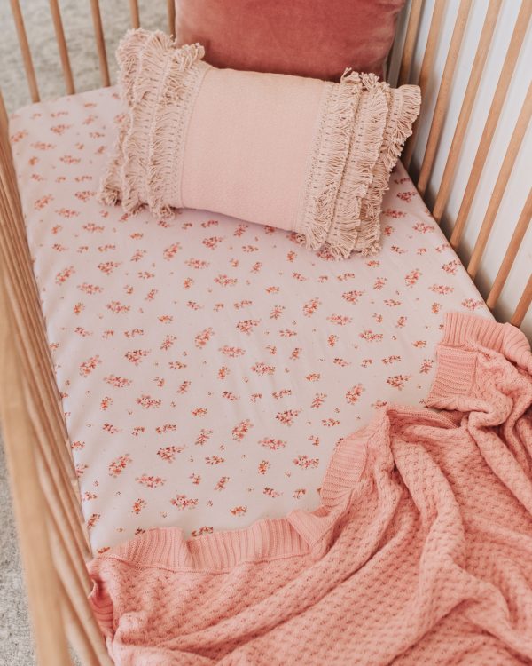Snuggle Hunny Kids Fitted Cot Sheet Esther