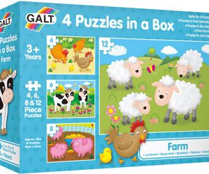 Galt Four Puzzles in a Box Farm