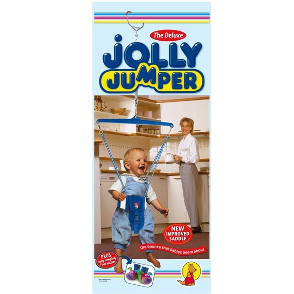 Jolly Jumper Deluxe with Foot Rattle