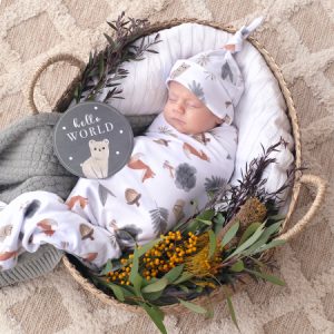 Living Textiles Hello World Gift Set Forest Retreat