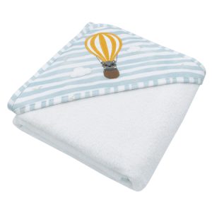 Living Textiles Hooded Towel Up Up & Away