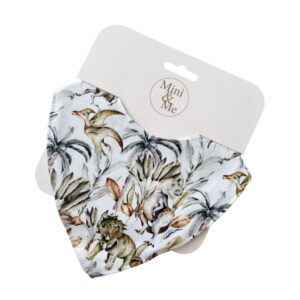Mini & Me Waterproof Dribble Bib Jurassic
