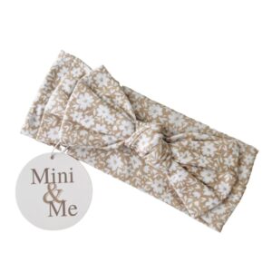 Mini & Me Topknot Headband Bethany
