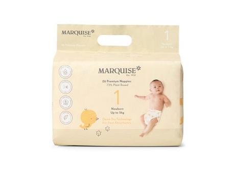 Marquise Newborn Eco Nappies Size 1