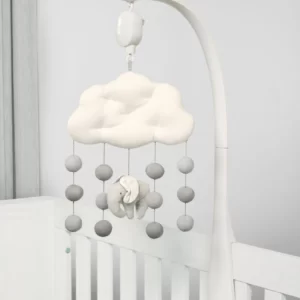 Mamas & Papas Welcome To The World Musical Cot Mobile Elephant