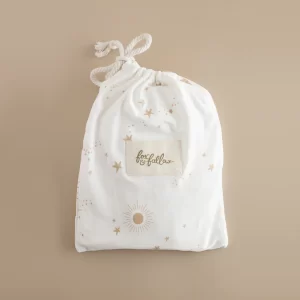 Fox & Fallow Organic Fitted Bassinet Sheet Constellation