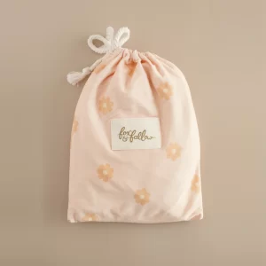 Fox & Fallow Organic Fitted Bassinet Sheet Daisy Chain