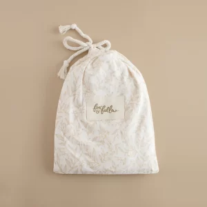 Fox & Fallow Organic Fitted Bassinet Sheet Golden Vines