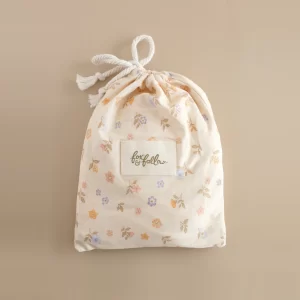 Fox & Fallow Organic Fitted Bassinet Sheet Meadow