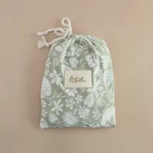 Fox & Fallow Organic Fitted Bassinet Sheet Zanzibar1 Fox & Fallow Organic Fitted Bassinet Sheet Zanzibar
