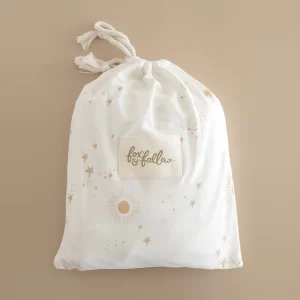 Fox & Fallow Organic Fitted Cot Sheet Constellation
