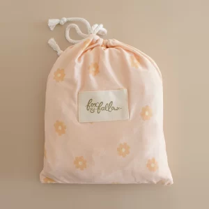 Fox & Fallow Organic Fitted Cot Sheet Daisy Chain