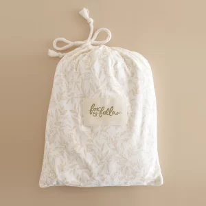 Fox & Fallow Organic Fitted Cot Sheet Golden Vines Fox & Fallow Organic Fitted Cot Sheet Golden Vines