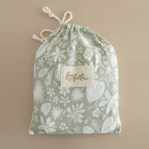 Fox & Fallow Organic Fitted Cot Sheet Zanzibar Fox & Fallow Organic Fitted Cot Sheet Zanzibar