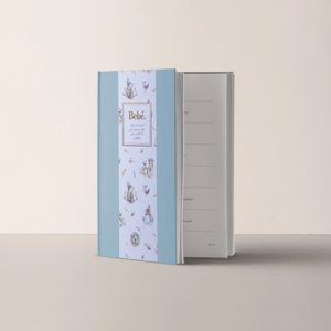 Truly Amor Bebé Baby Book With Keepsake Box And Pen Baby Blue