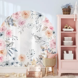 Ginger Monkey Winter Garden Arch Wall Mural