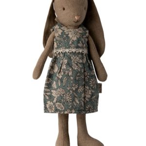 Maileg Bunny Size 1 Brown Dress