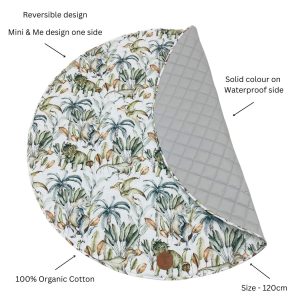 Mini & Me Padded Waterproof Playmat Jurassic