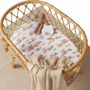 Snuggle Hunny Kids Bassinet Sheet Farm