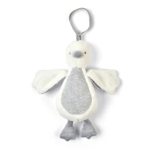 Activity Soft Toy Chime Toy Duck Grey