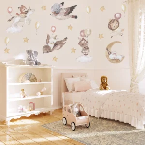 Ginger Monkey Night Sky Animal Decals