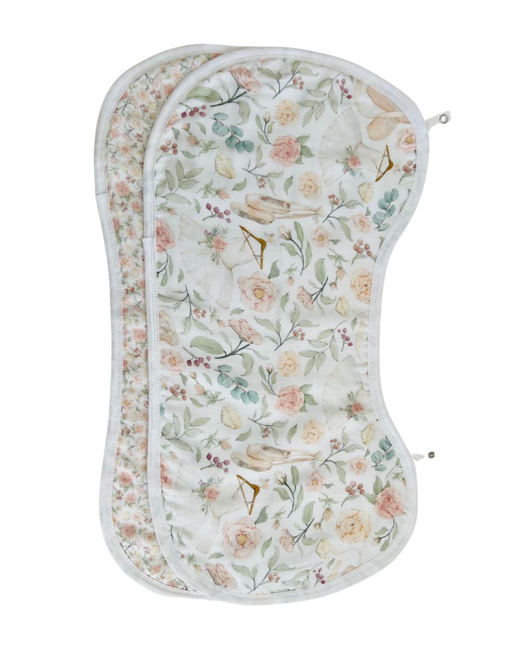 15 Cuddle Bug & Co Burp Bib Lola & Amelia - Image 2