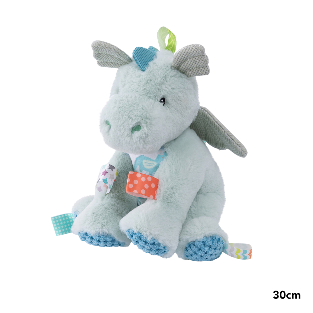 Mary Meyer Taggies Drax Dragon Soft Toy 30cm Mary Meyer Taggies Drax Dragon Soft Toy 30cm - Image 2
