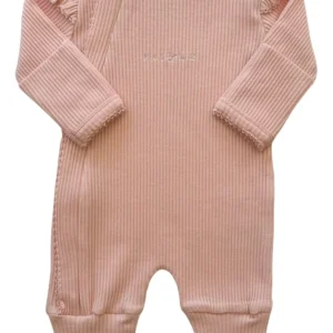 Rai & Co frill ribbed Light Pink