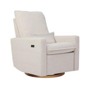 iL Tutto Frankie Electric Recliner Glider Chair Egg Shell