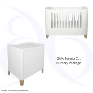Gaia Serena Cot Nursery Package
