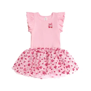Hux Cherry Pie Rib Tulle Dress Hux Cherry Pie Rib Tulle Dress
