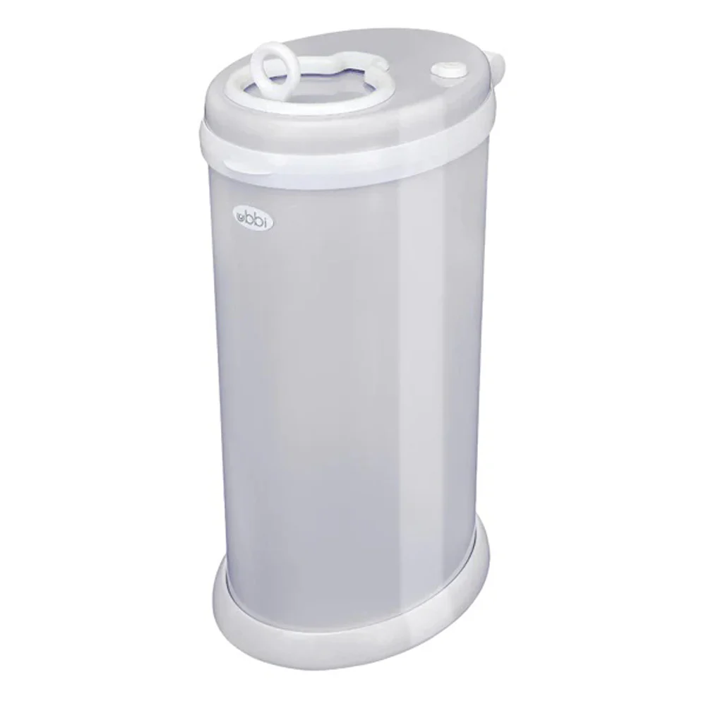 gloss grey Ubbi Diaper Pail - Image 8
