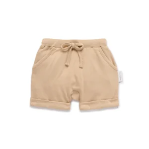 Aster & Oak Rib Harem Shorts Almond Aster & Oak Rib Harem Shorts Almond