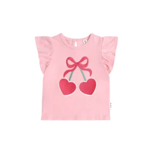 Hux Cherry Heart Frill Tee Hux Cherry Heart Frill Tee