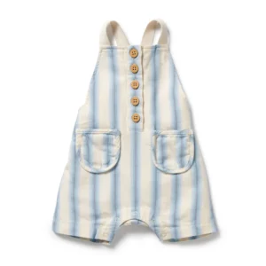 Wilson & Frenchy Deep Blue Stripe Organic Overall Wilson & Frenchy Deep Blue Stripe Organic Overall