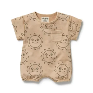Wilson & Frenchy Happy Days Organic Sweat Growsuit Wilson & Frenchy Happy Days Organic Sweat Growsuit