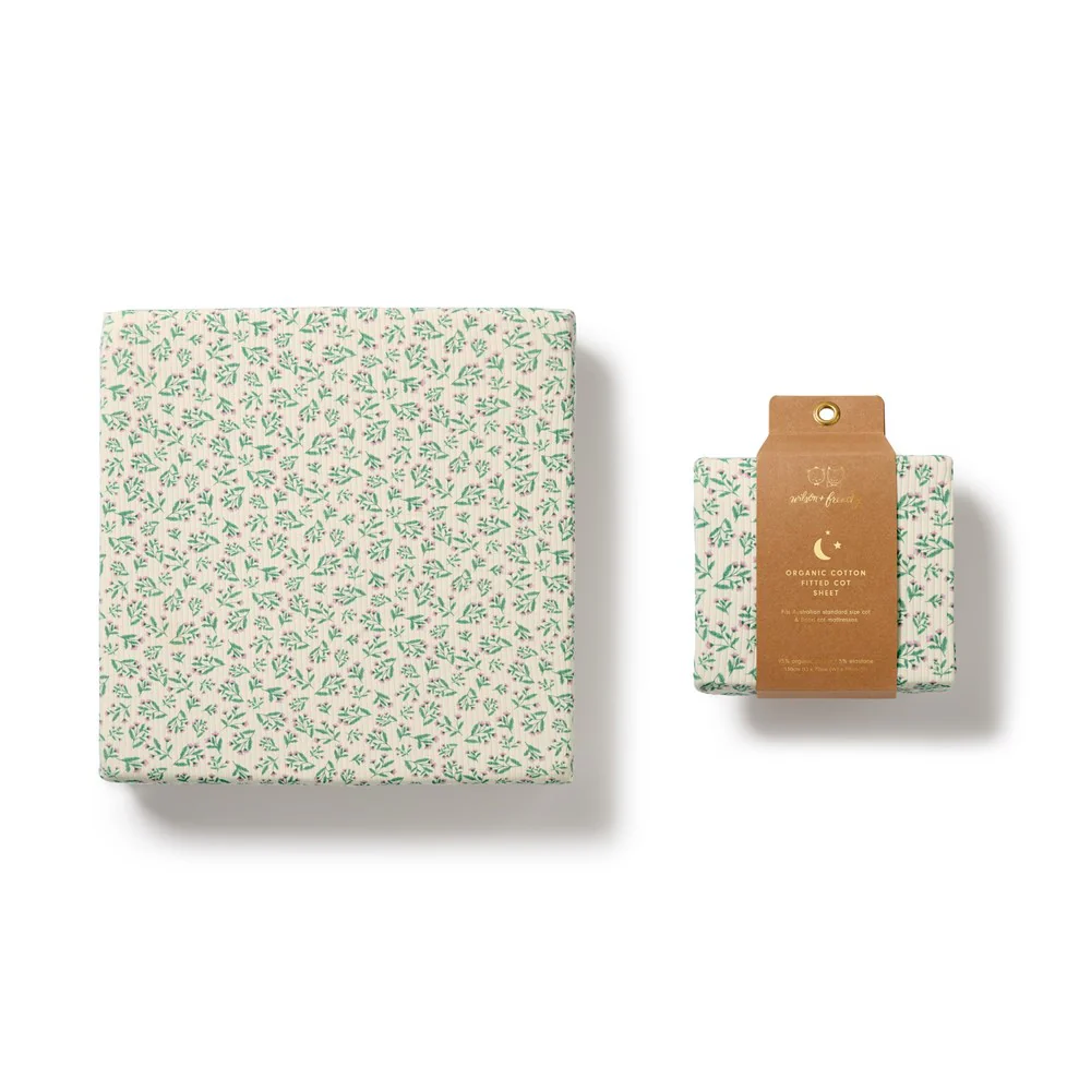 Wilson & Frenchy Organic Cot Sheet Periwinkle Wilson & Frenchy Organic Cot Sheet Periwinkle